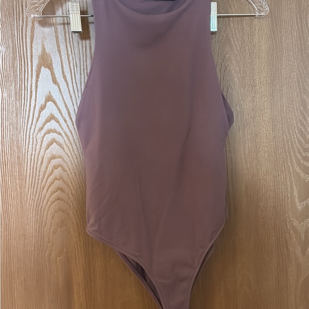 Zara bodysuit in Mauve